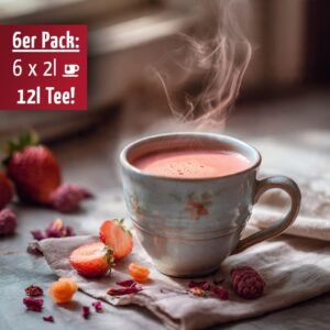 Pausentee, mit Waldfrucht-Sahne-Geschmack