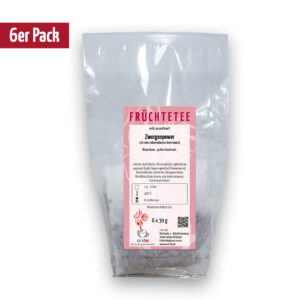Angebotstee Zwergenpower, mit rote-Johannisbeere-Geschmack