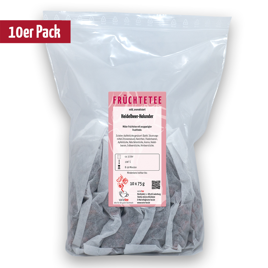 Angebotstee Heidelbeer-Holunder