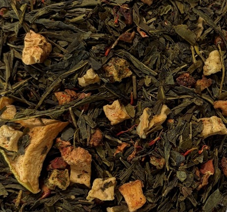 Sencha - Opas Geheimnis, mit Mispel-Apfel-Quitten-Geschmack